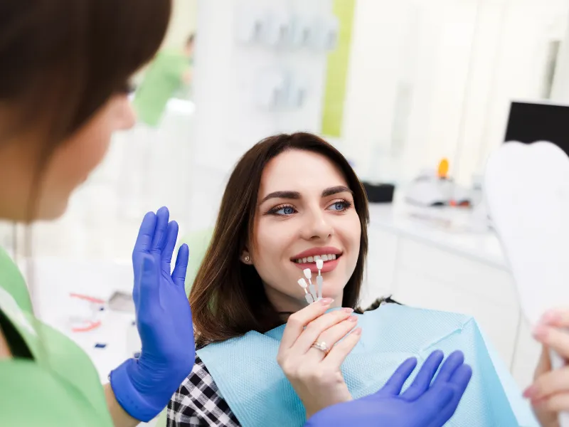 cosmetic porcelain veneers