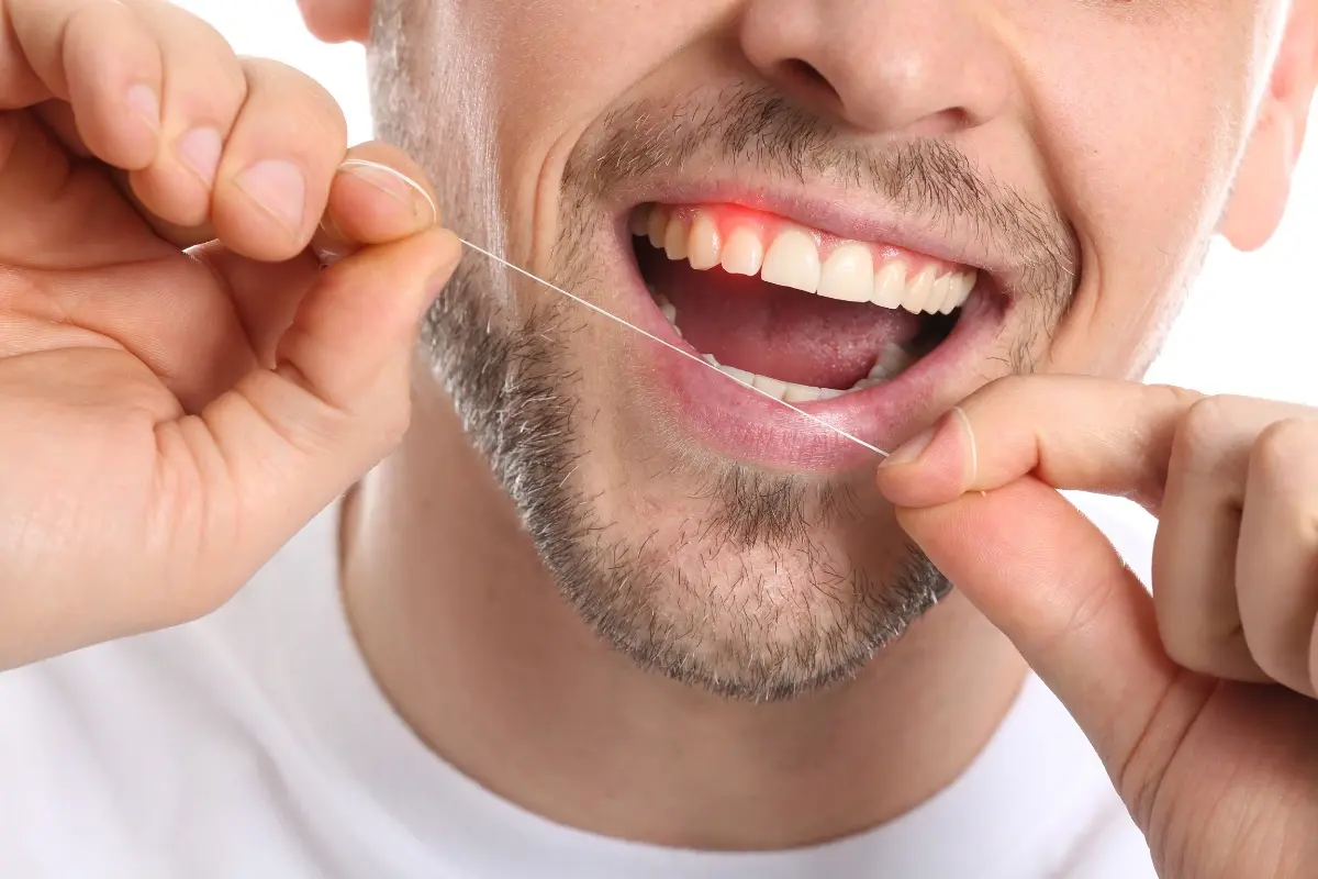 gums bleeding from flossing