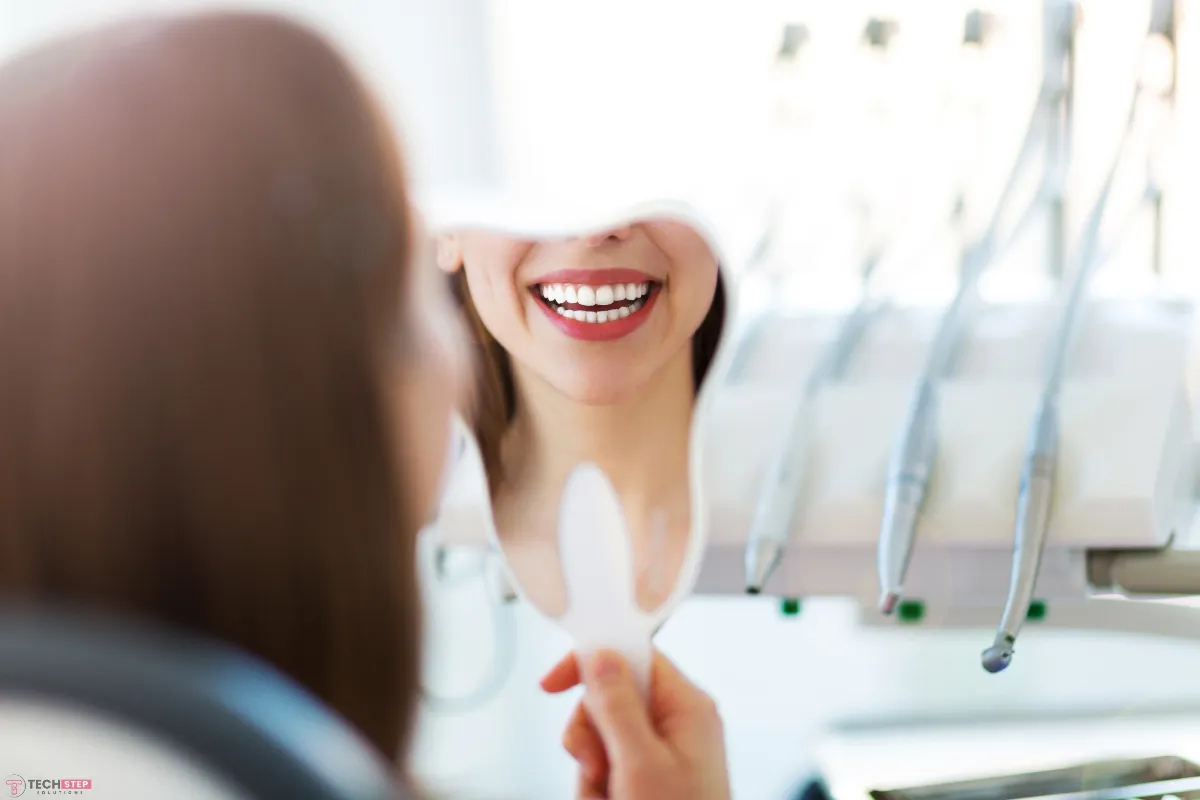patient dental exam consultation friendly dentist